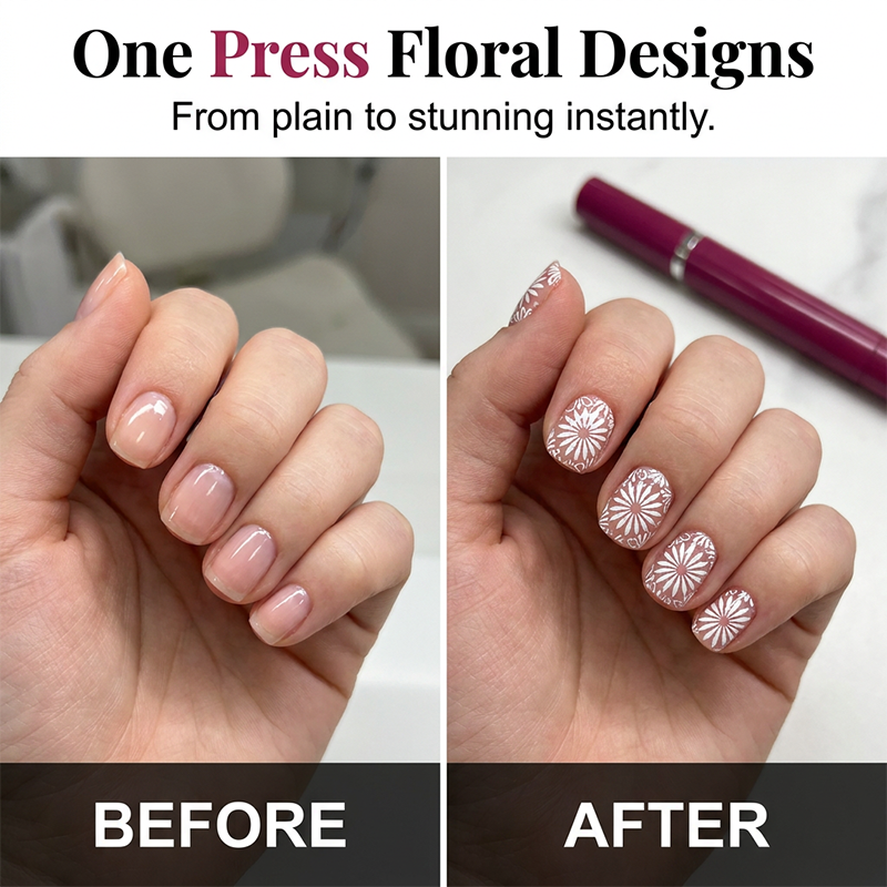 Metalen Stempelset voor Nail Art – productafbeelding