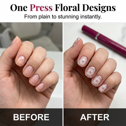 Metalen Stempelset voor Nail Art – productafbeelding