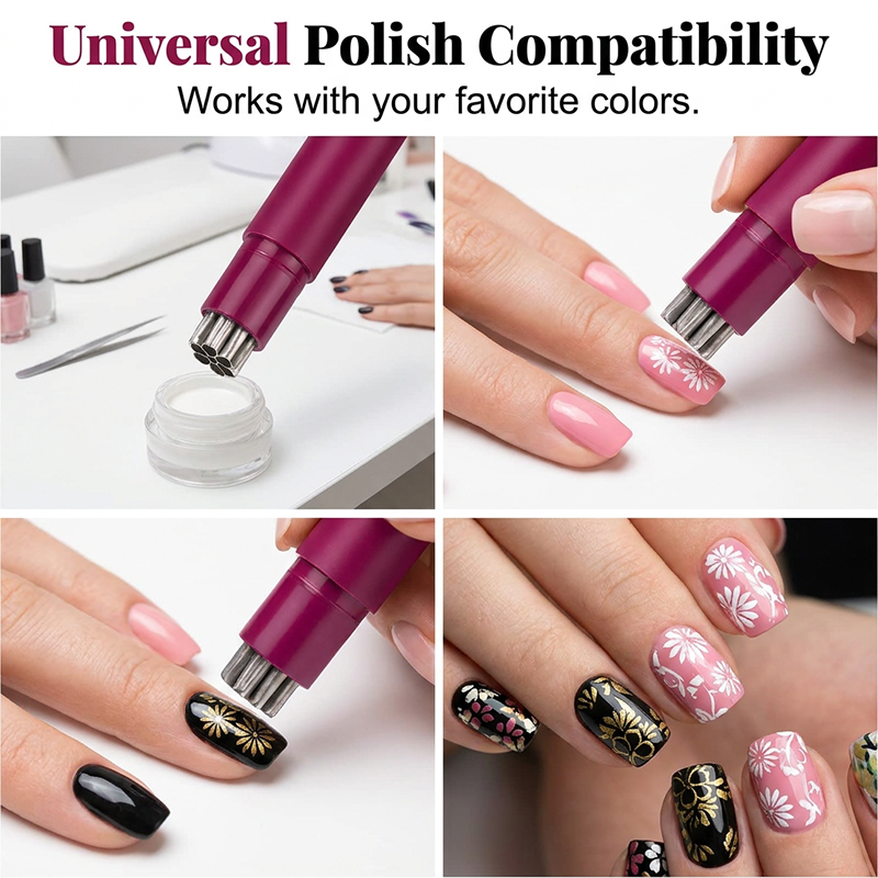 Metalen Stempelset voor Nail Art – productafbeelding
