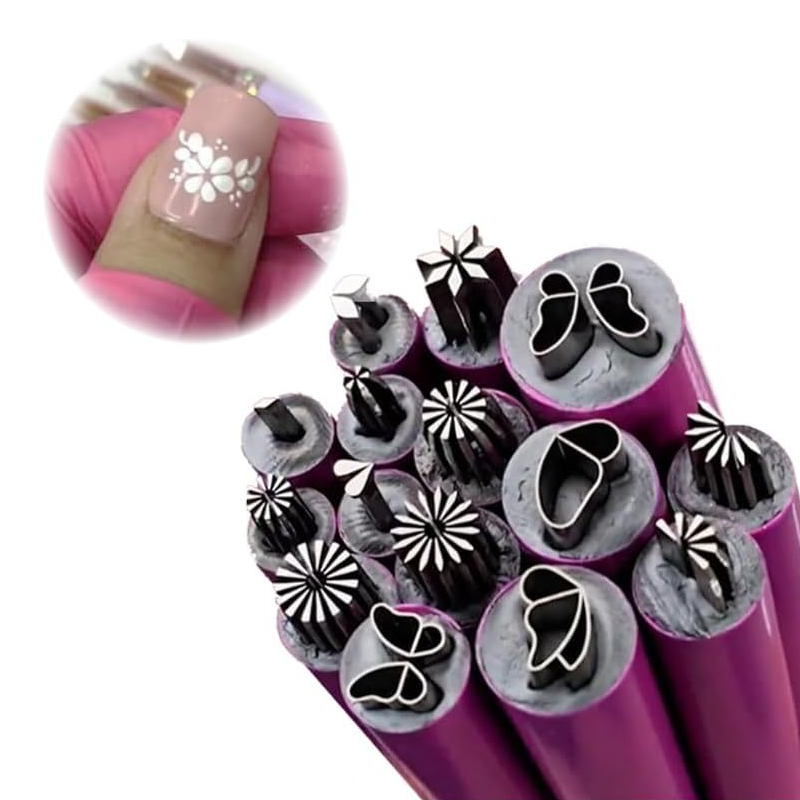 Metalen Stempelset voor Nail Art – productafbeelding