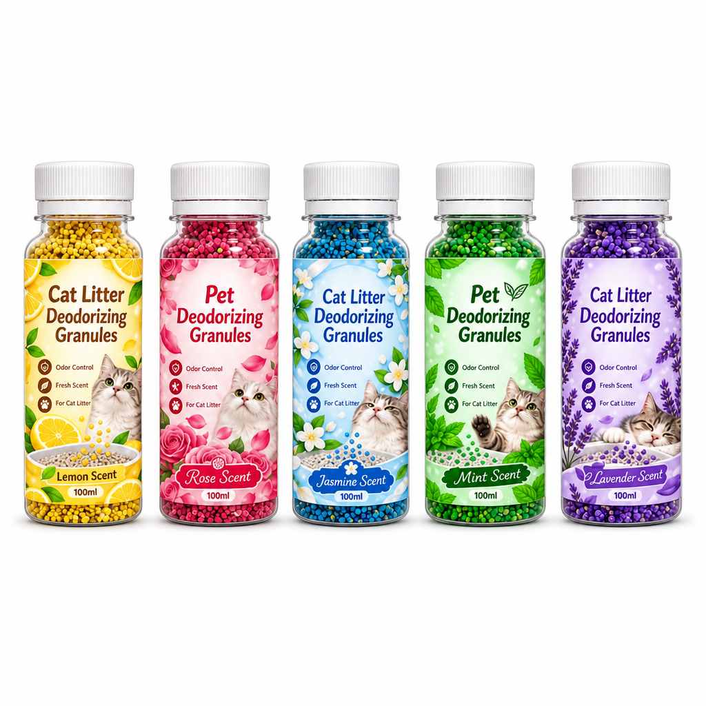 Geurkorrels voor Kattenbak – productafbeelding
