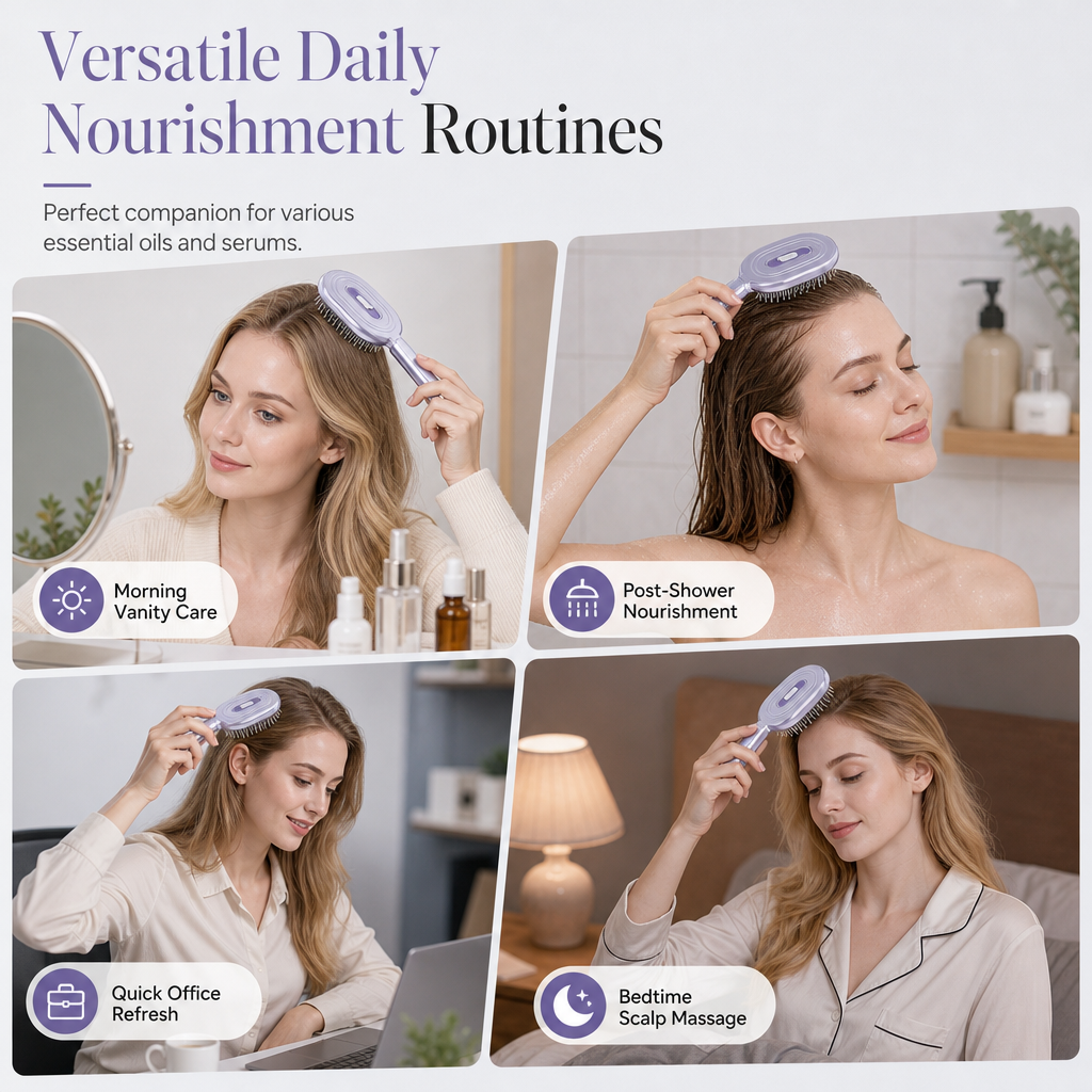 Hoofdhuidapplicator met Druppelaar – productafbeelding