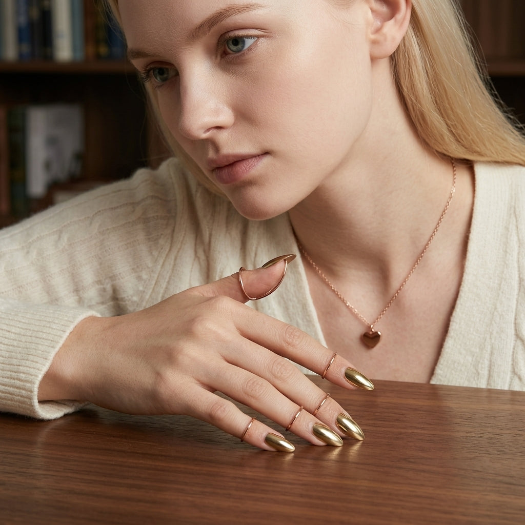 Metalen Vingertop- en Nagelringen – productafbeelding