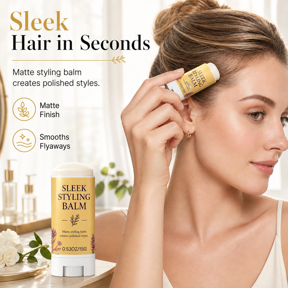 Stylingstick voor Losse Haartjes – productafbeelding