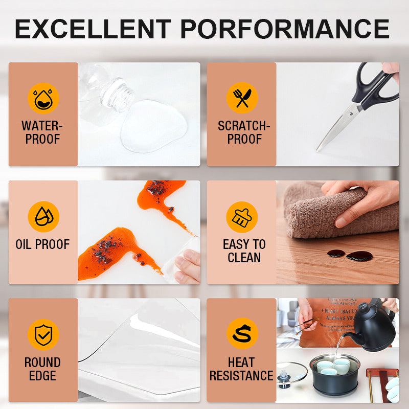 Beschermende PVC-Tafelmat – productafbeelding
