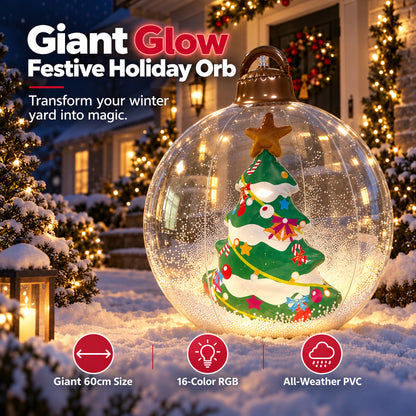 Opblaasbare Kerstbaldecoratie – productafbeelding