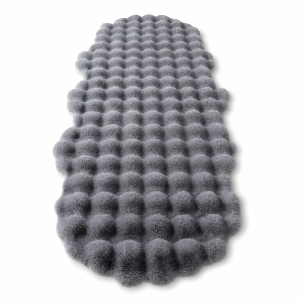 Zacht Pluche Vloerkleed met Reliëf – productafbeelding