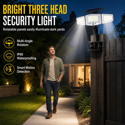 Solar-Buitenlamp met Bewegingssensor – productafbeelding