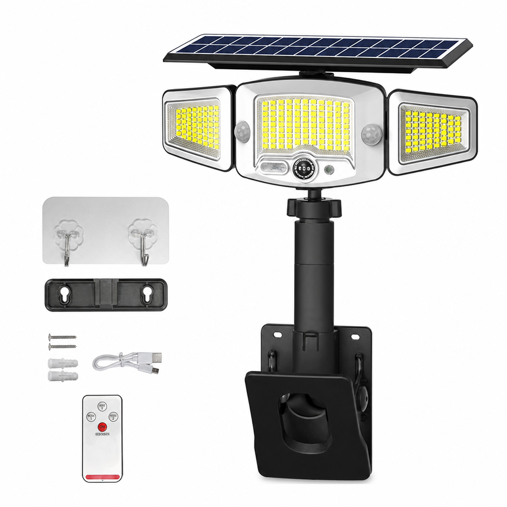 Solar-Buitenlamp met Bewegingssensor – productafbeelding