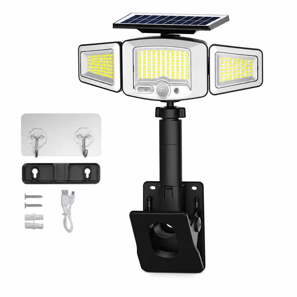 Solar-Buitenlamp met Bewegingssensor – productafbeelding