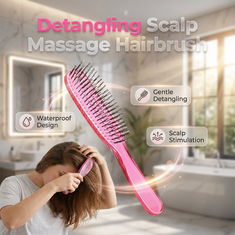Haarborstel met Hoofdhuidmassage – productafbeelding