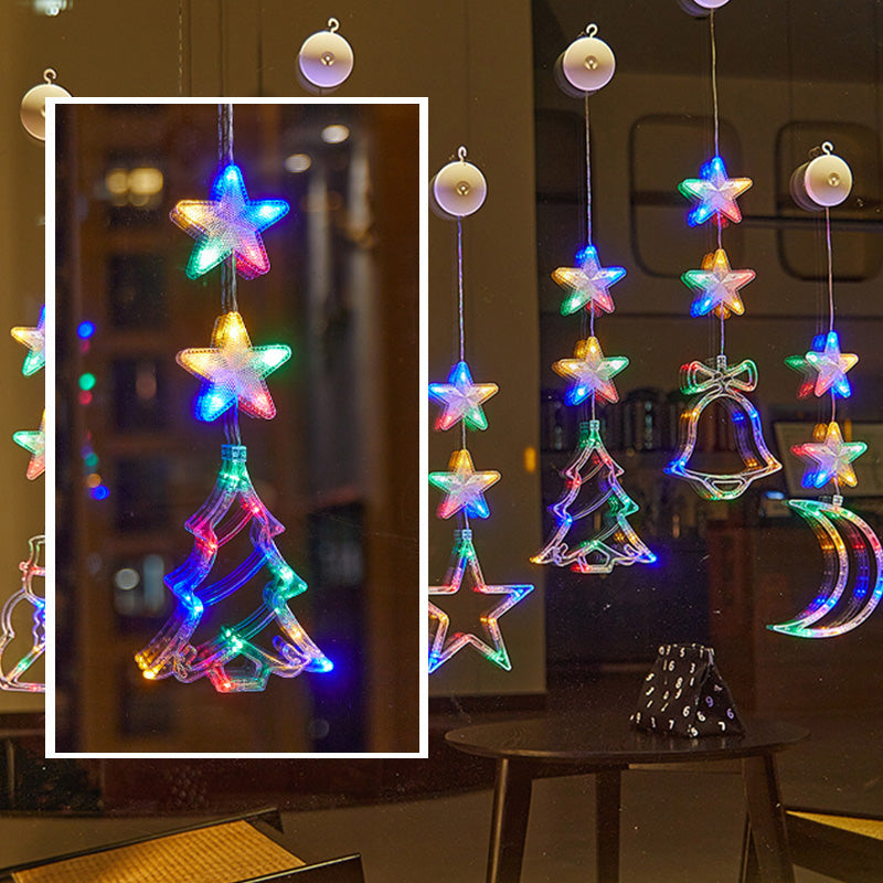 Kerstraamverlichting met Zuignappen – productafbeelding