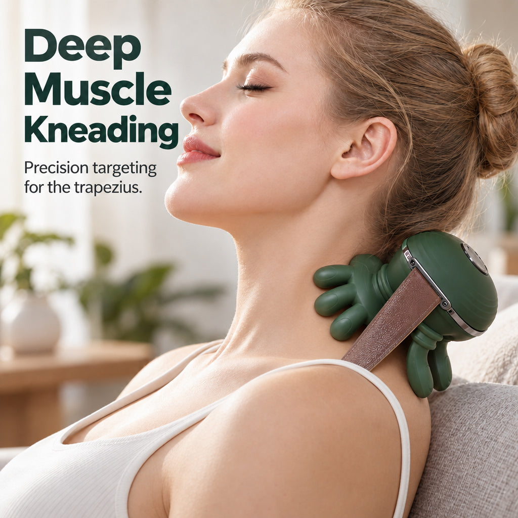 Nek- en Schoudermassageapparaat met Warmte – productafbeelding