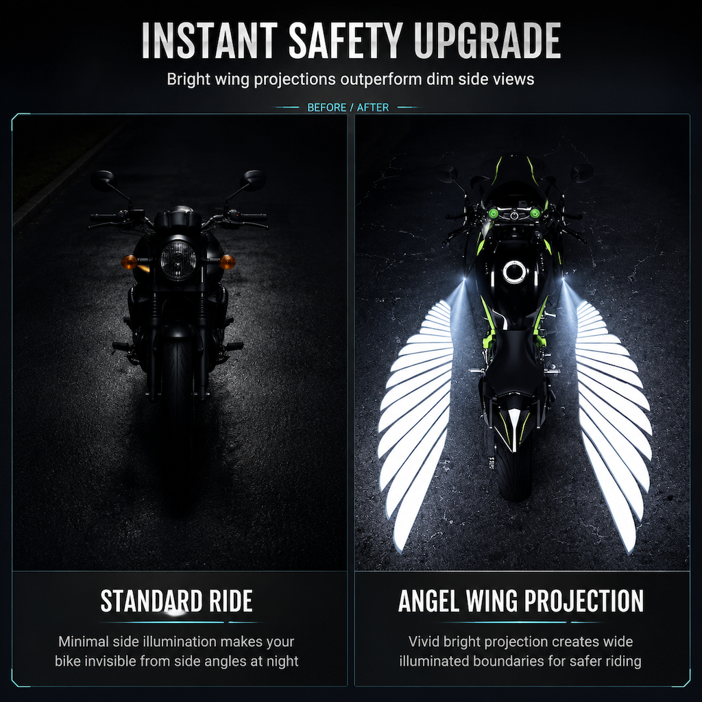 LED-Vleugelprojectie voor Motoren – productafbeelding
