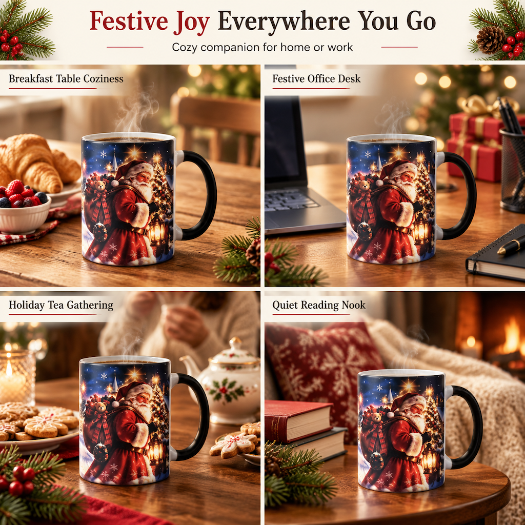 Kleurveranderende Kerstmok – productafbeelding