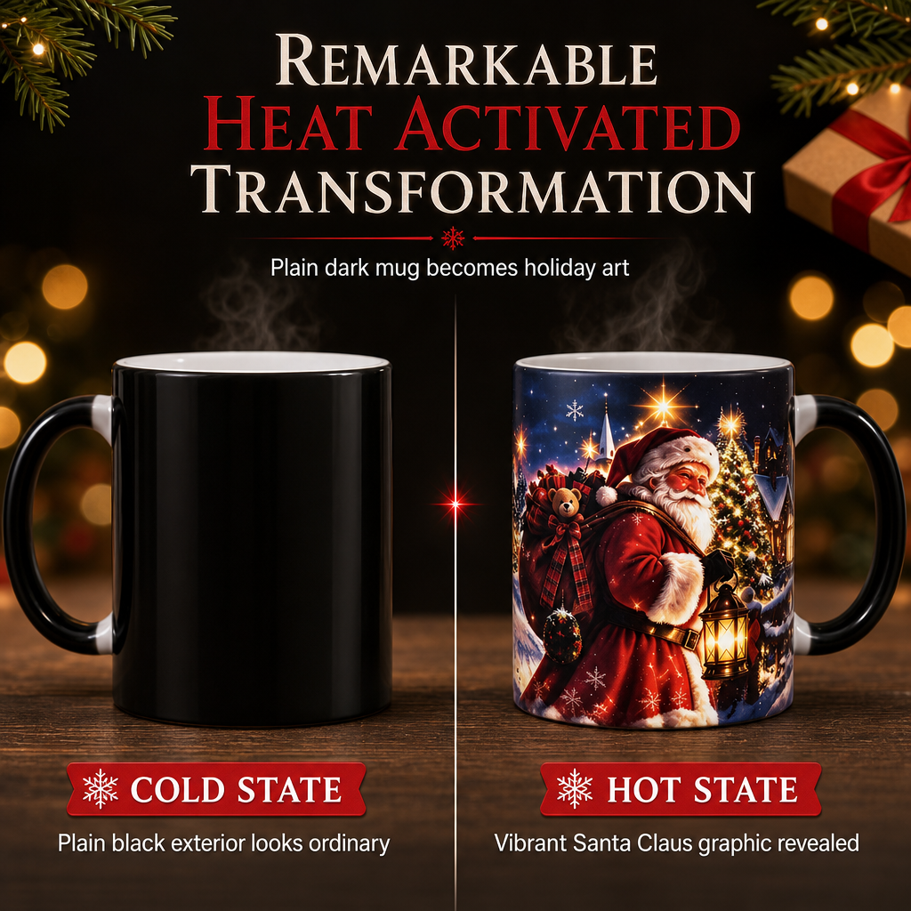 Kleurveranderende Kerstmok – productafbeelding