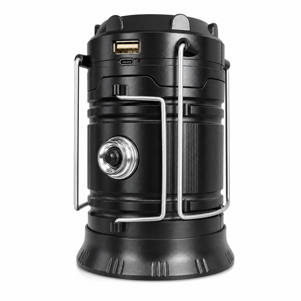 Inklapbare Solar-Kampeerlamp – productafbeelding