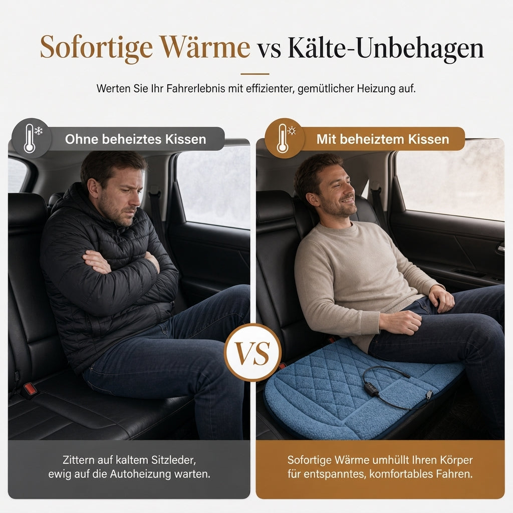 Verwarmde Autostoelmat – productafbeelding
