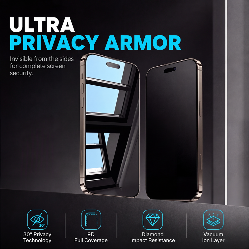 Privacy-Screenprotector met Montagehulp – productafbeelding