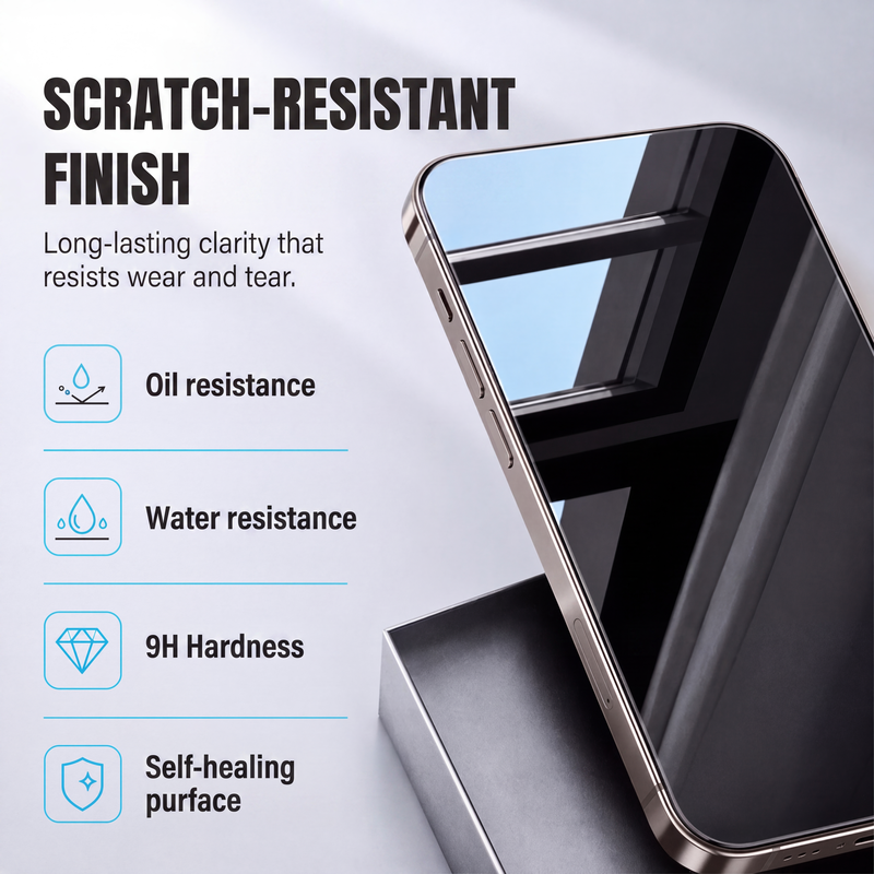 Privacy-Screenprotector met Montagehulp – productafbeelding