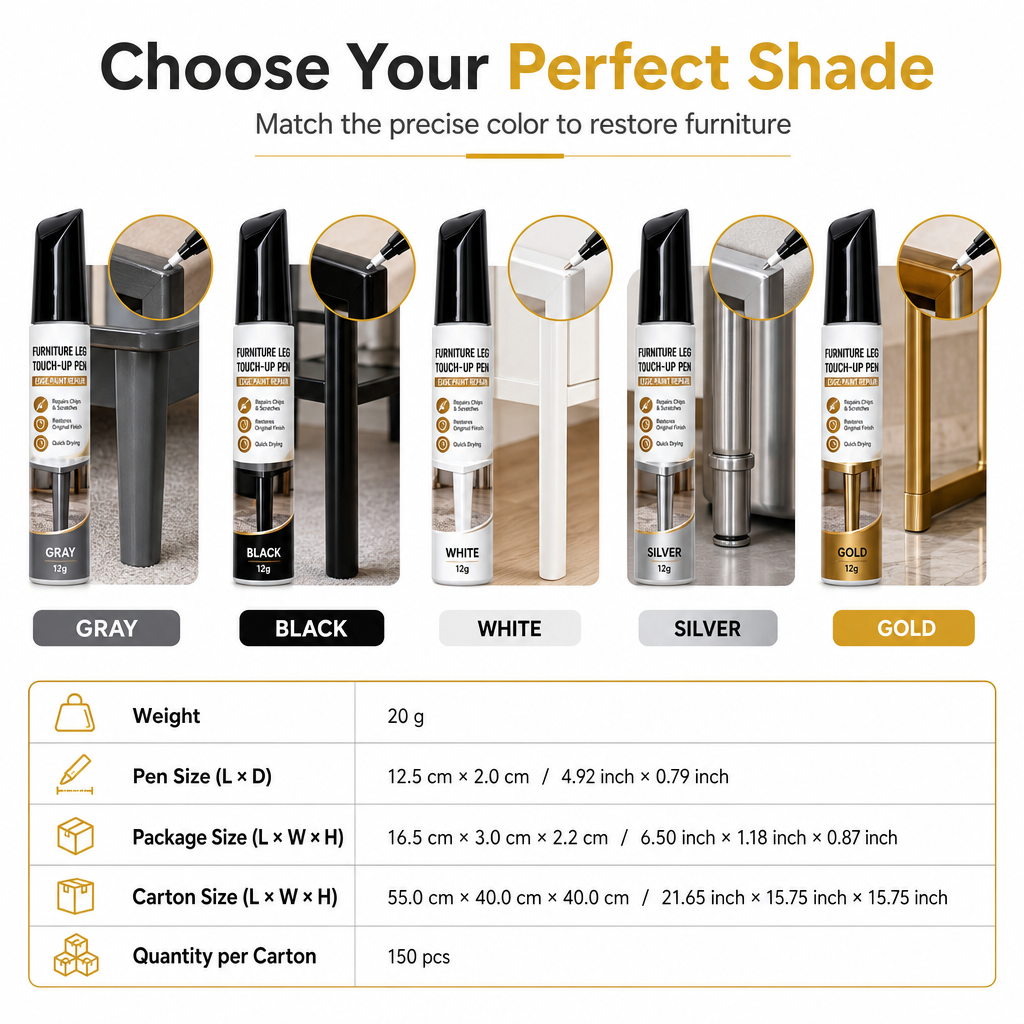 Retoucheerpen voor Meubels – productafbeelding
