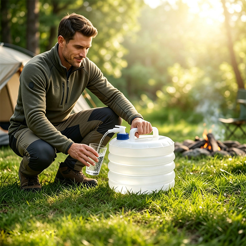 Opvouwbare Watercontainer met Tapventiel – productafbeelding