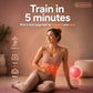 🤸⚽ Pilatesbal van 15 cm – Explosieveilige yogabal met honingraatpatroon🧘