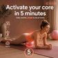 🤸⚽ Pilatesbal van 15 cm – Explosieveilige yogabal met honingraatpatroon🧘